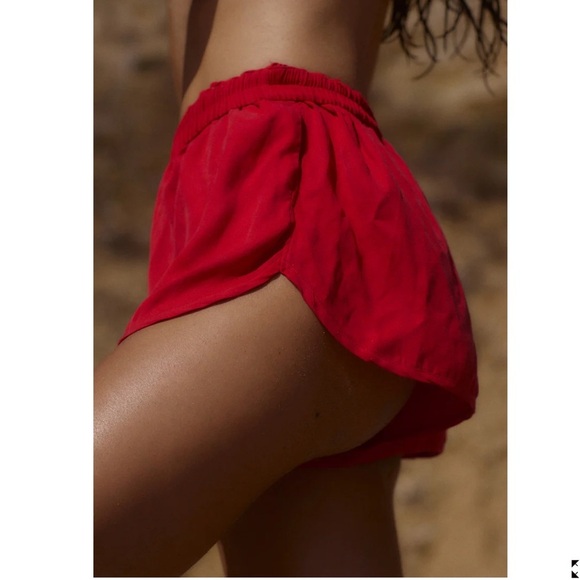 New Fisch Gadir Cousteau Red Shorts$318.00 Athletic Shorts summer